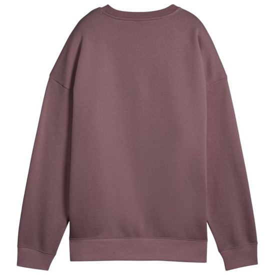 Puma Γυναικείο φούτερ Essentials Puma Logo Oversized Crew Puma Γυναικείο φούτερ Essentials Puma Logo Oversized Crew